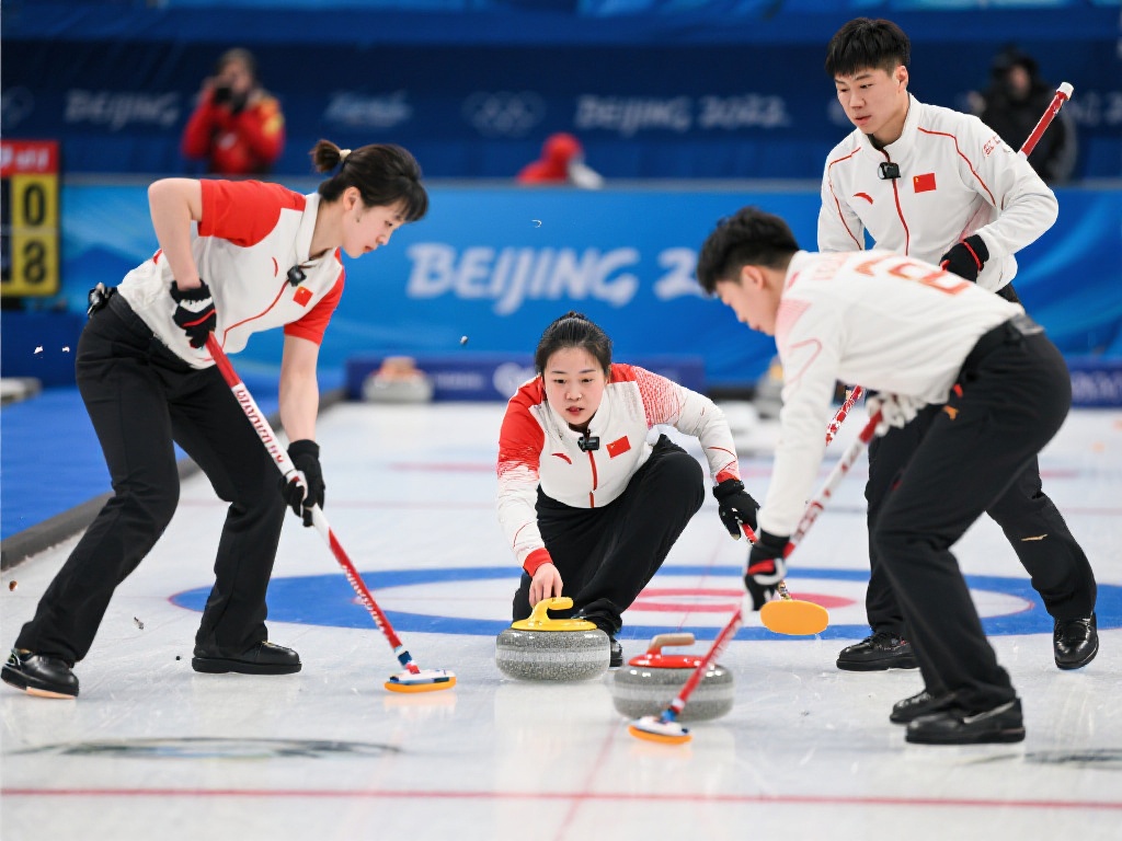 冰壶混双世锦赛：中国队一日两败遗憾连失两场