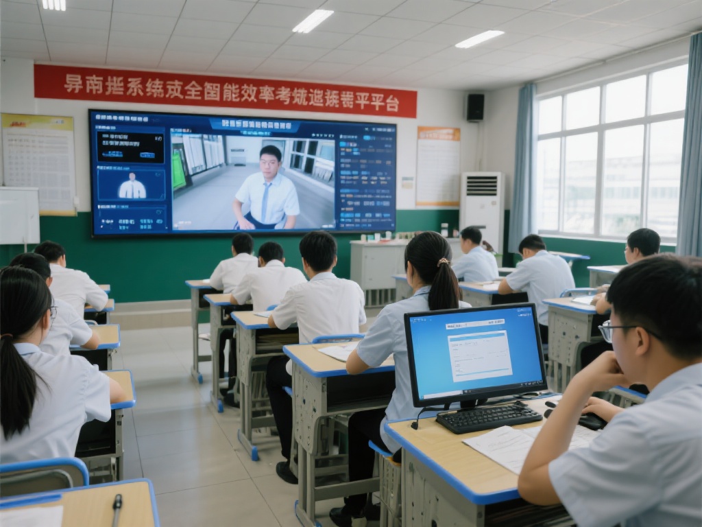 中国电信揭秘高考AI智慧巡考平台：智能识别考场异常行为